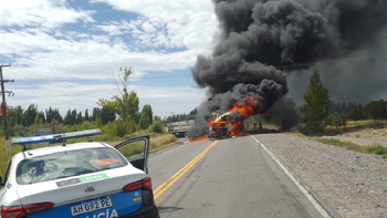 El impactante choque se registró en la curva, a kilómetros del ingreso a&nbsp; Cervantes.