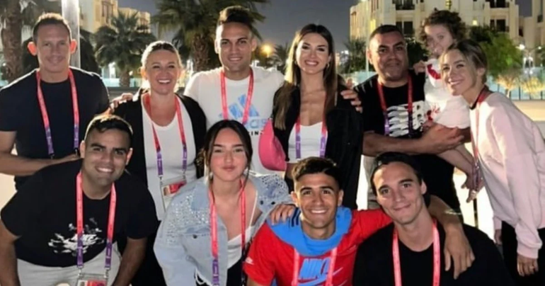 Tini en el asado de la selección: Viniste en la mala, sos increíble