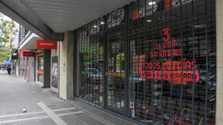 Por el Día del Empleado del Comercio, la ciudad quedó desierta