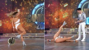 el cantando 2020 tuvo su primer accidente en la pista