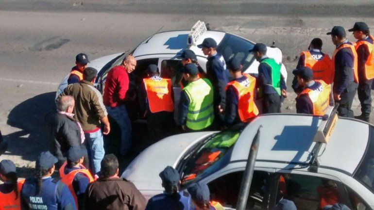 Estudiantes de policía aprendieron a interpretar los códigos de taxistas