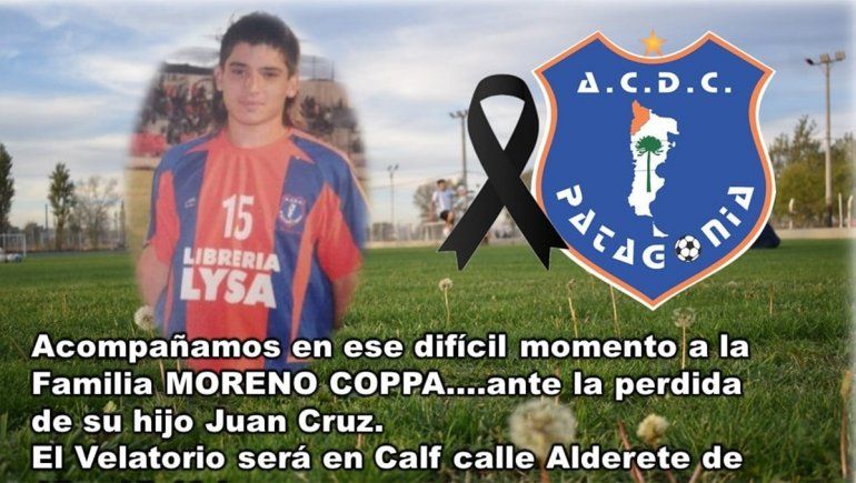 Dolor en Patagonia por la muerte de Juancito, ex del club y también piloto