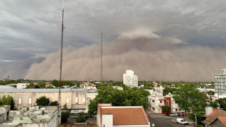 La apocalíptica tormenta que azotó a La Pampa