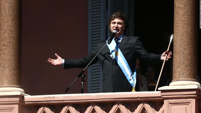 Javier Milei llegó a los 100 días de gestión