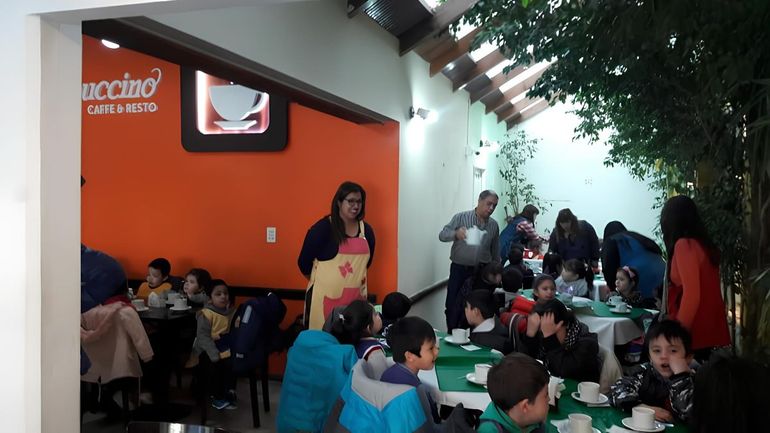 Cappuccino, donde Farías trabajó durante años. 