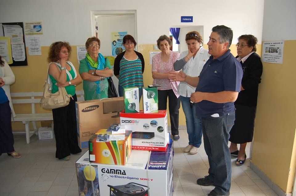 Donación de Los Amigos del Hospital en Fernández Oro