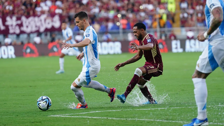 La Selección Argentina igualó 1 a 1.