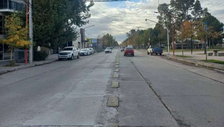 Completaron la obra de cloacas en calle Fernández Oro
