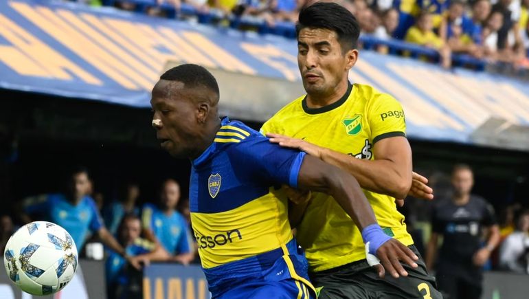 Boca le empató a Defensa y Justicia con un gol de Merentiel