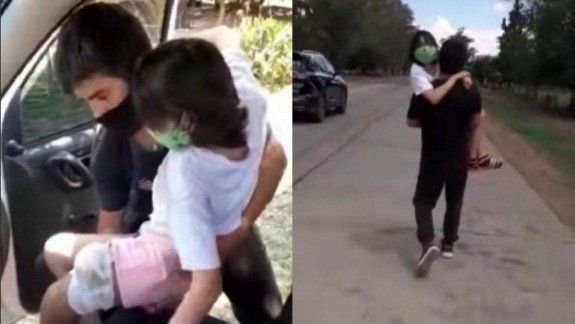 Trasladaron a Abigail a Buenos Aires: su mamá pide que recen por ella