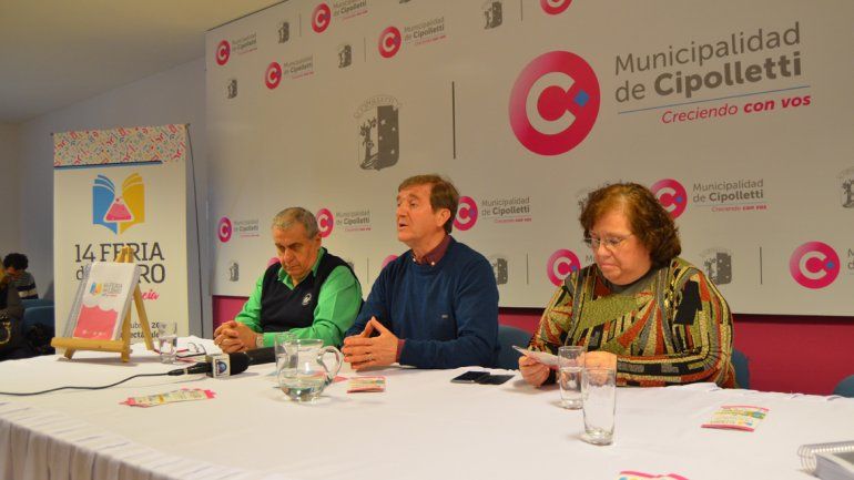Tortoriello encabezó la presentación de la Feria del Libro en Cipo