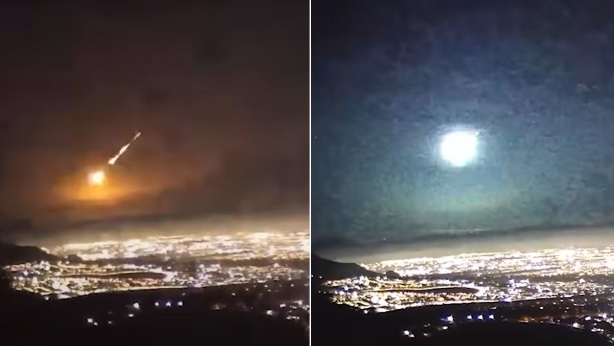 Video: la explosión que explica el fenómeno que iluminó a Vaca Muerta