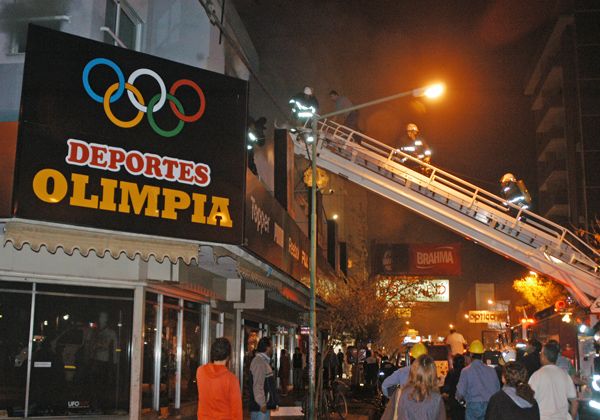 Incendio en Olimpia causó temor y un enorme operativo