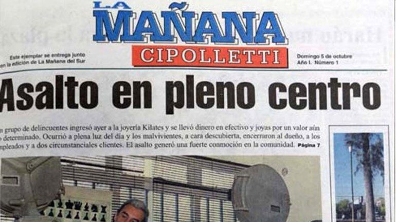 LM Cipolletti cumple 14 años: así fue nuestra primera tapa en 2003