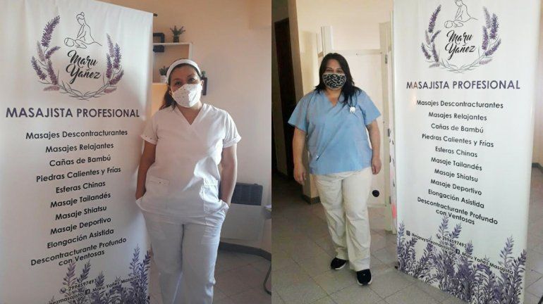 La maratón de masajes gratis para personal de salud fue un éxito 