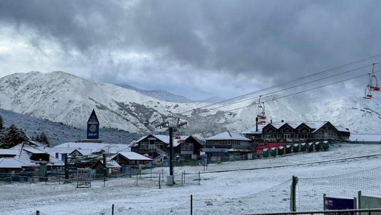 Sorpresa: nevó en Bariloche en pleno noviembre