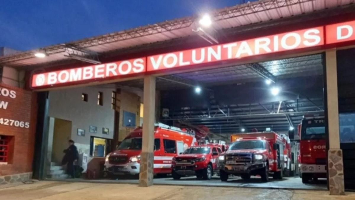 Chubut: los Bomberos Voluntarios de Trelew, en crisis.