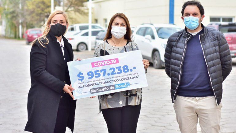 En Roca transfirieron ingresos por multas COVID al hospital