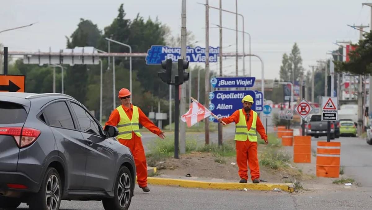 El intendente de Neuquén se refirió al avance en las obras.&nbsp;