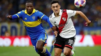 superclasico entre boca y river: hora, formaciones y tv