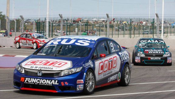 Manuel Urcera coqueteó con la victoria con Honda en el TN