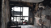 los detalles del incendio de la casa de pettinato: impactantes imagenes