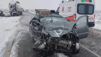 El conductor del Fiat Palio murió en la tarde de hoy por las graves heridas sufridas en el choque.