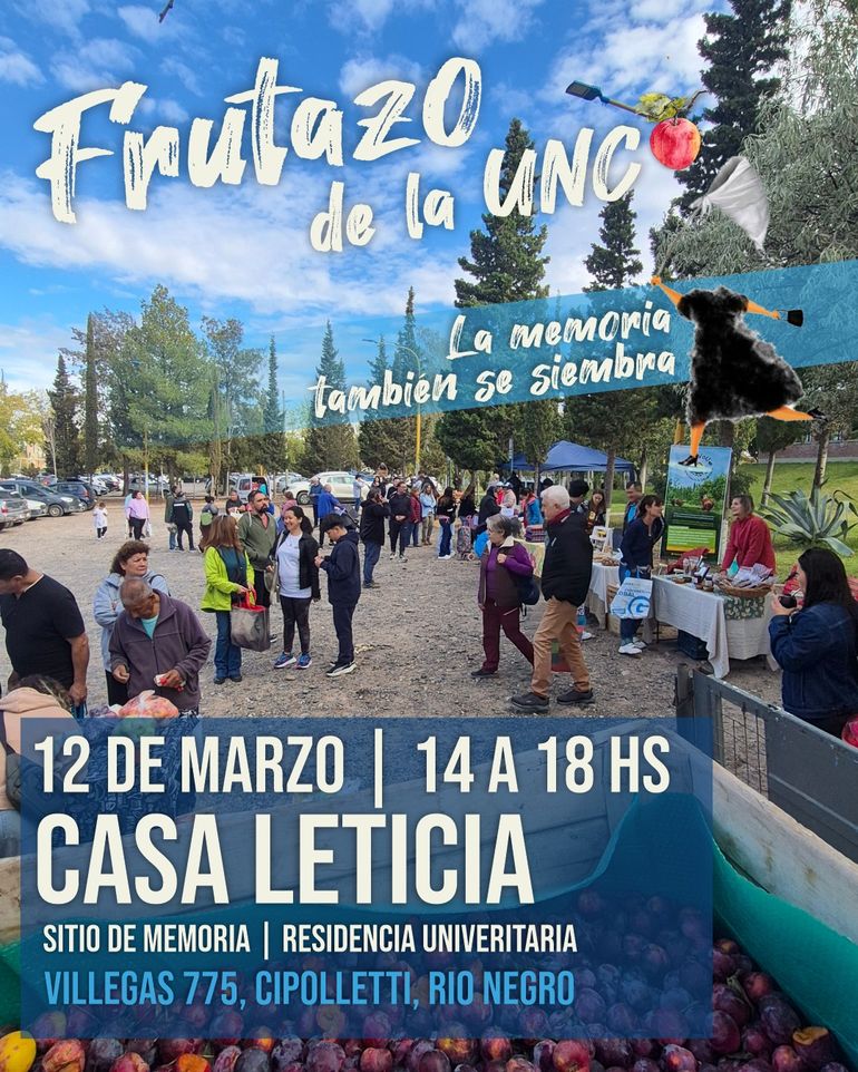 La convocatoria al Frutazo. 