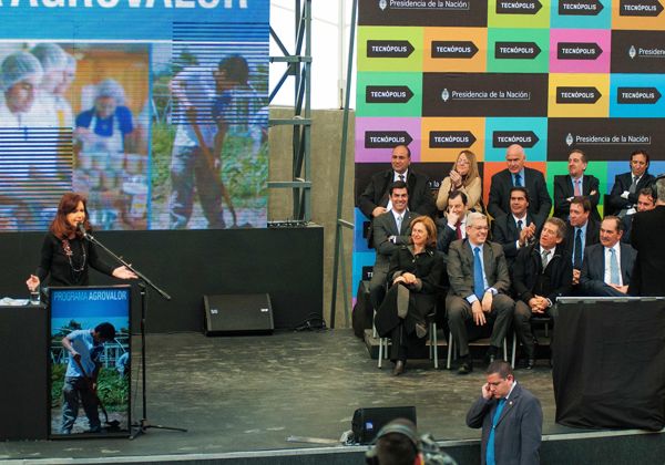 Weretilneck estuvo presente en el lanzamiento del Programa Agrovalor