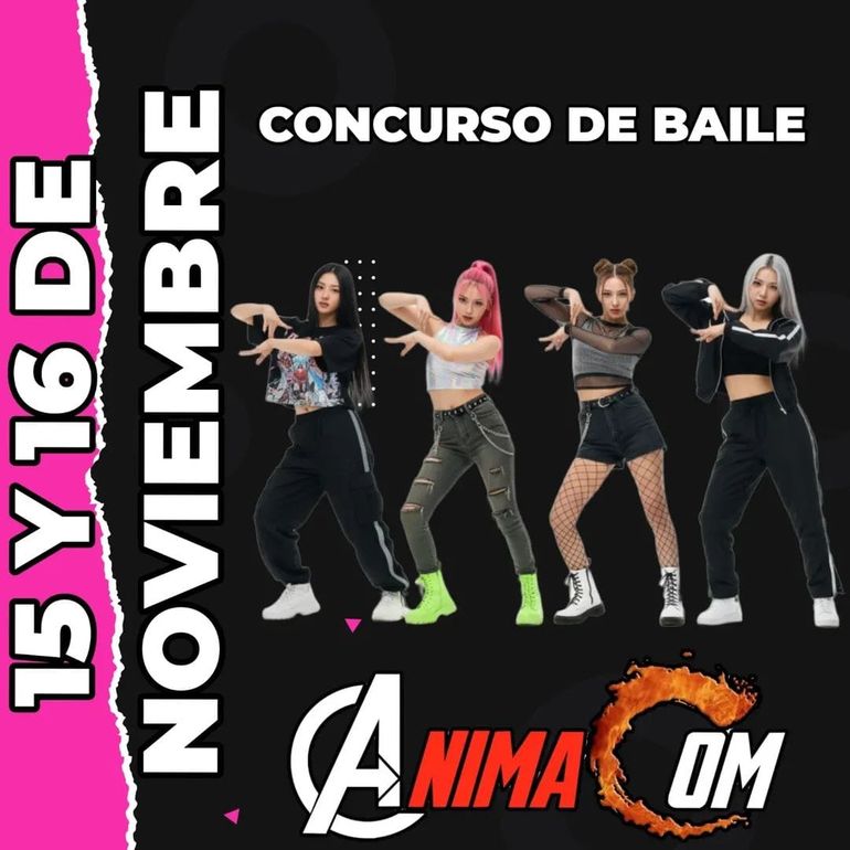 El concurso de baile será con la popular música k-pop. El concurso de baile será con la popular música k-pop.