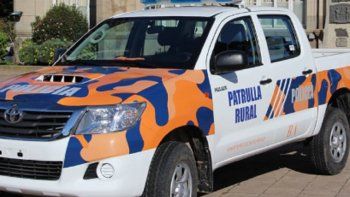 Interviene la Patrulla Rural 