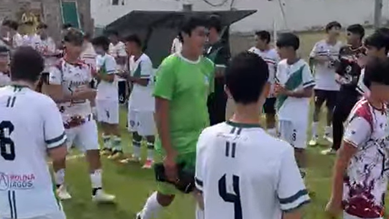 El pasillo en la Liga Confluencia.