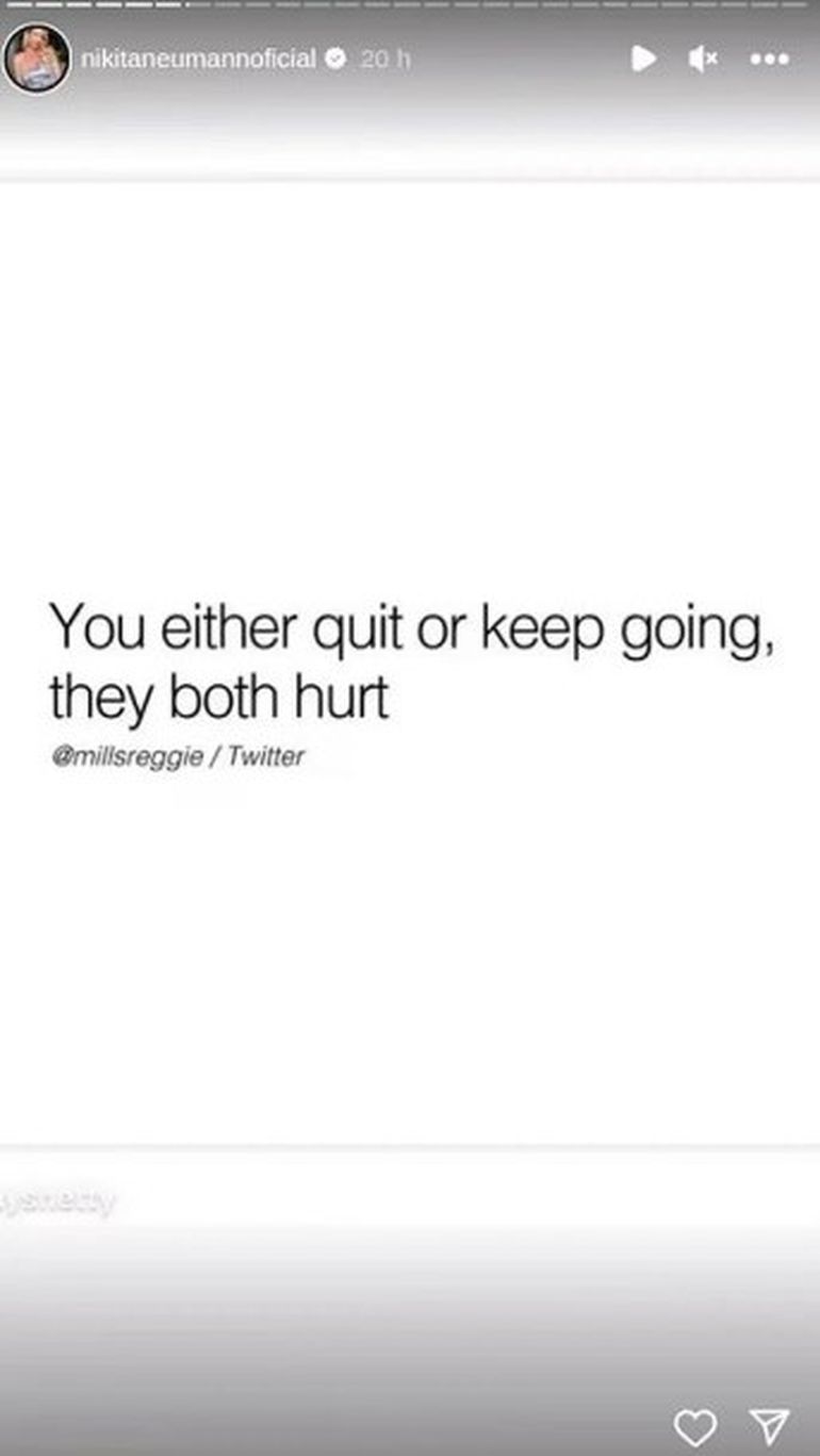 La fuerte frase que compartió Nicole Neumann.