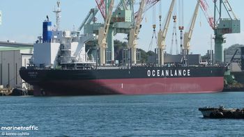 La llegada del carguero VIGOR OL marcará el inicio del abastecimiento de materiales para el San Matías Pipeline. | LMCipolletti.com La llegada del carguero VIGOR OL marcará el inicio del abastecimiento de materiales para el San Matías Pipeline.