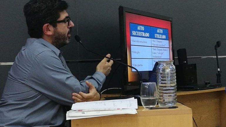 El fiscal Herrera dio un completo detalle de las pruebas incriminatorias.