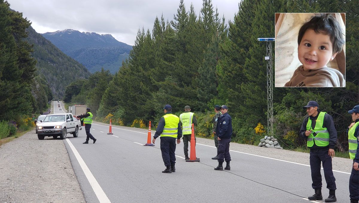 Intensa búsqueda de un niño de dos años que desapareció en Bariloche