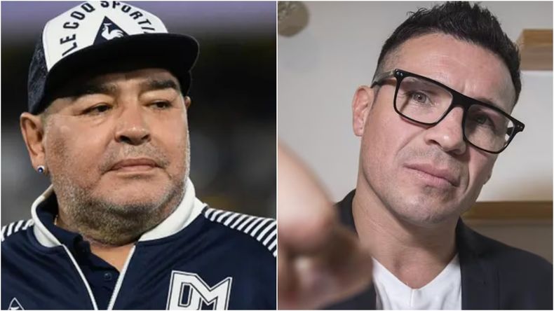 Diego Maradona y Maravilla Martínez