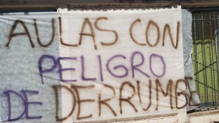 Padres y madres de la Escuela 188 hicieron un paro