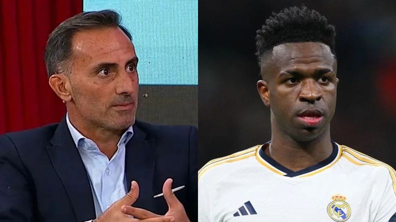 El durísimo palo que Diego Latorre le dedicó a Vinicius Jr en ESPN