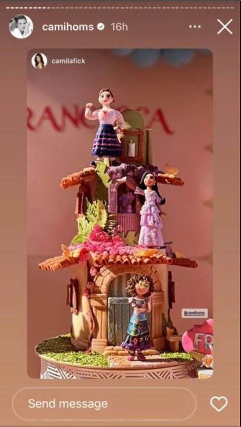 Así fue la fiesta de cumpleaños que Camila Homs le organizó a su hija Francesca