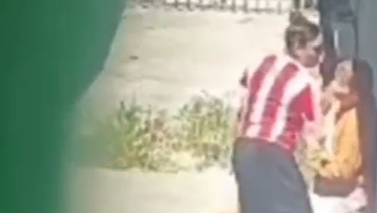 En el video se advierte la diferencia física de la agresora frente a la indefensa víctima de 65 años