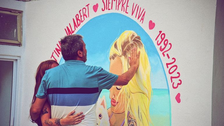 Un mural en Playa del Carmen recordar&aacute; por siempre a Agostina Jalabert 