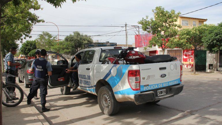 La moto utilizada por el adolescente fue secuestrada por la Policía.