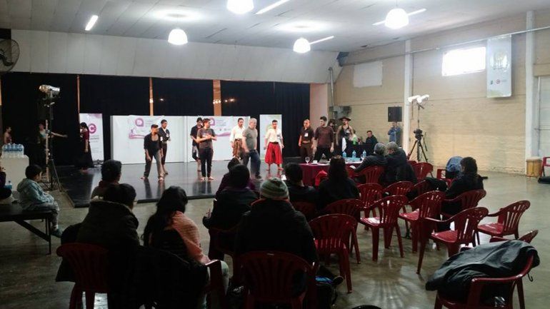 Las audiciones se realizaron en el Centro Municipal de Danzas.