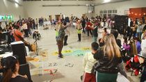 Una verdadera fiesta se vivió en la primera edición de la Feria Inclusiva Estimulando.