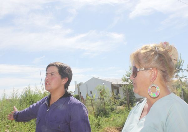 Una familia impidió la demolición de una incipiente construcción