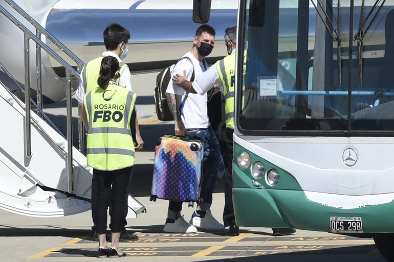Messi llegó a Rosario para pasar las Fiesta: ¿Qué planes tiene?
