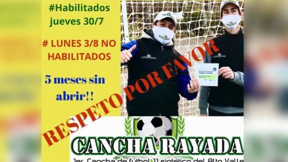 Municipio se echó atrás con el metegol humano y hay bronca