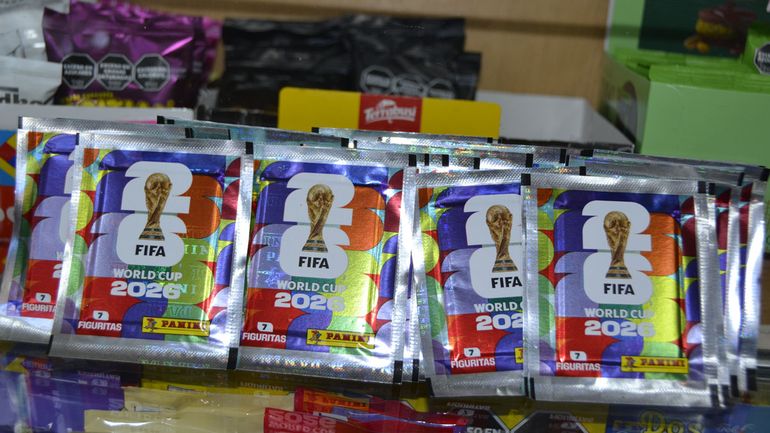 Son 15, al menos, los kioscos que reciben cada martes figuritas del mundial. Muchos ya no reciben.