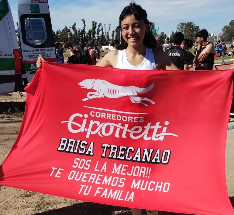 Brisa Trecanao: el atletismo es un deporte solitario en la pista, pero hay un montón de gente atrás